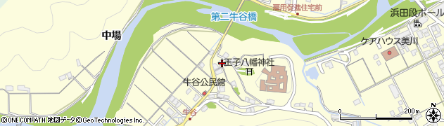 島根県浜田市内村町本郷359周辺の地図