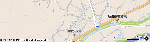 兵庫県姫路市飾東町山崎1098周辺の地図