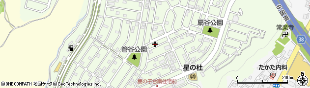 兵庫県神戸市北区鹿の子台南町周辺の地図