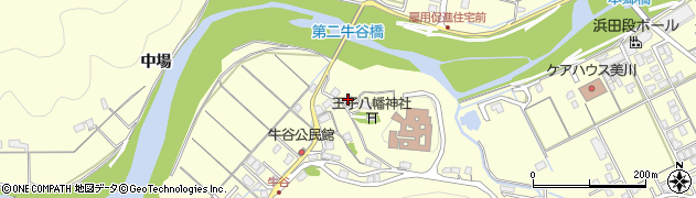 島根県浜田市内村町本郷365周辺の地図