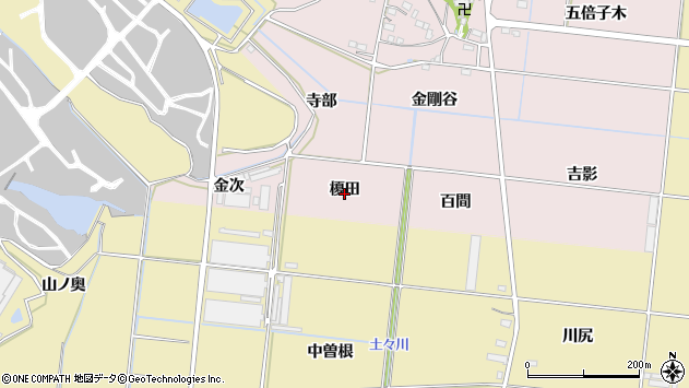 〒441-1204 愛知県豊川市西原町の地図