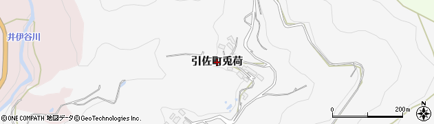 静岡県浜松市浜名区引佐町兎荷周辺の地図