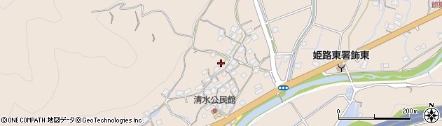 兵庫県姫路市飾東町山崎1099周辺の地図