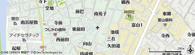 愛知県西尾市楠村町東前田35周辺の地図