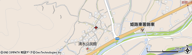 兵庫県姫路市飾東町山崎1230周辺の地図