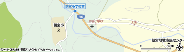 滋賀県甲賀市信楽町下朝宮28周辺の地図