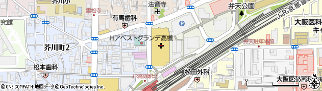 杵屋　西武百貨店周辺の地図