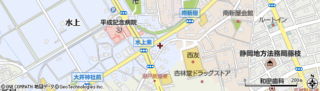 もみかる　藤枝・水上店周辺の地図