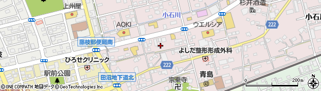 志太交通株式会社　配車センター周辺の地図
