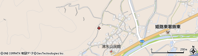 兵庫県姫路市飾東町山崎1058周辺の地図