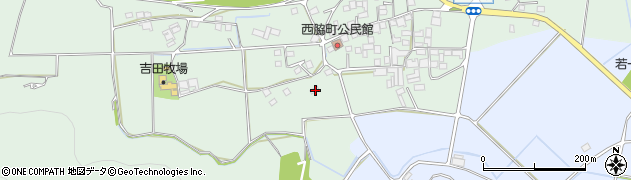 兵庫県小野市西脇町40周辺の地図