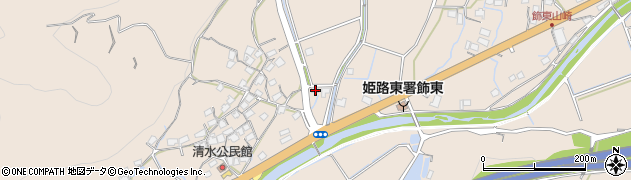兵庫県姫路市飾東町山崎989周辺の地図