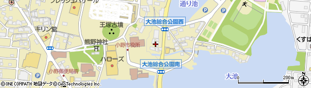 藤原京子税理士事務所周辺の地図