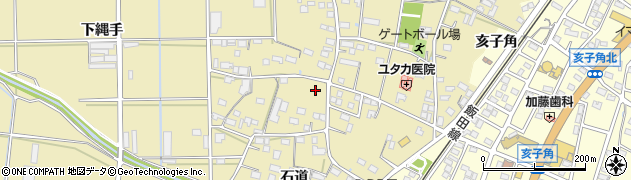 愛知県豊川市大木町石道10周辺の地図