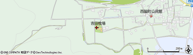 兵庫県小野市西脇町155周辺の地図
