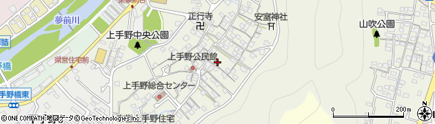 兵庫県姫路市上手野185周辺の地図