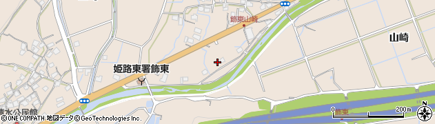 兵庫県姫路市飾東町山崎552周辺の地図