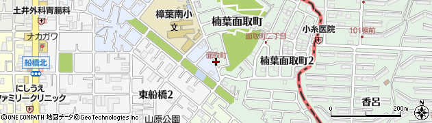 面取町周辺の地図