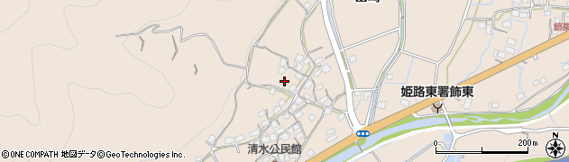 兵庫県姫路市飾東町山崎1110周辺の地図