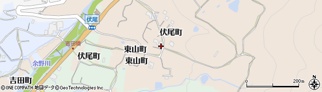 大阪府池田市伏尾町416周辺の地図