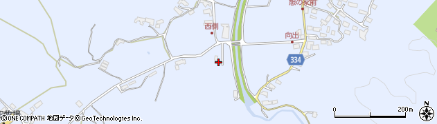 滋賀県甲賀市信楽町神山1992周辺の地図