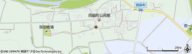 兵庫県小野市西脇町39周辺の地図