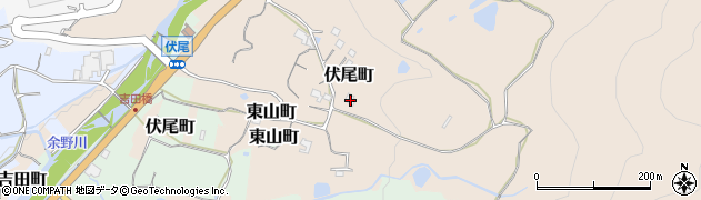 大阪府池田市伏尾町338周辺の地図