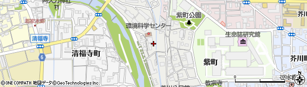 大阪府高槻市殿町周辺の地図