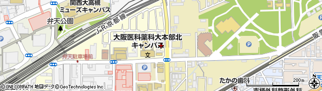 大阪府高槻市八丁西町8周辺の地図