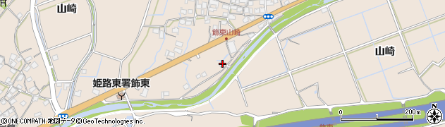 兵庫県姫路市飾東町山崎546周辺の地図