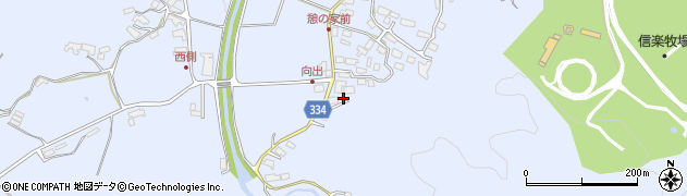 滋賀県甲賀市信楽町神山1783周辺の地図