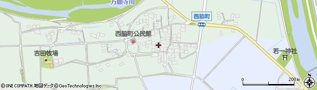 兵庫県小野市西脇町287周辺の地図