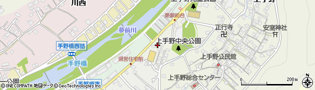 兵庫県姫路市上手野428周辺の地図