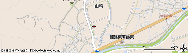 兵庫県姫路市飾東町山崎974周辺の地図
