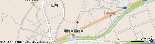 兵庫県姫路市飾東町山崎615周辺の地図