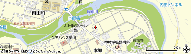 島根県浜田市内村町本郷765周辺の地図