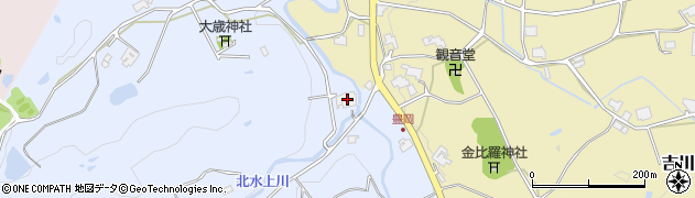 兵庫県三木市吉川町水上140周辺の地図