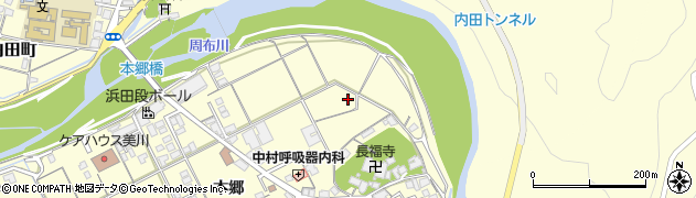 島根県浜田市内村町本郷856周辺の地図