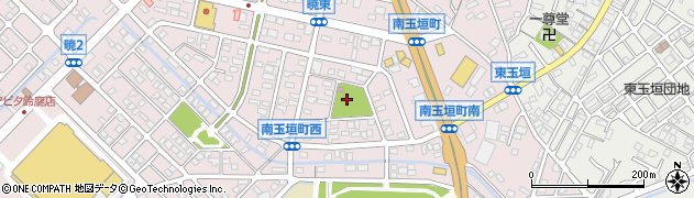 箱塚公園周辺の地図