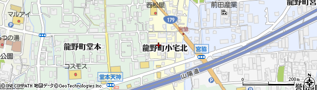 兵庫県たつの市龍野町小宅北60周辺の地図