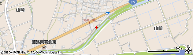兵庫県姫路市飾東町山崎544周辺の地図