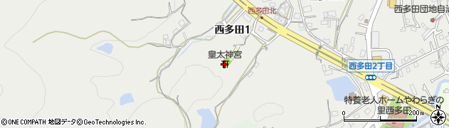 皇太神宮周辺の地図