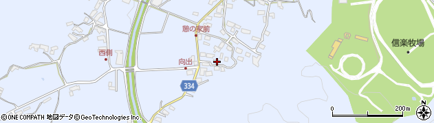 滋賀県甲賀市信楽町神山1735周辺の地図