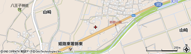 兵庫県姫路市飾東町山崎541周辺の地図