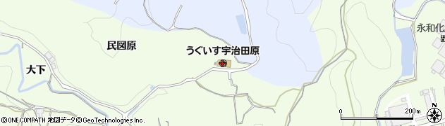 うぐいす　宇治田原・幼稚園周辺の地図