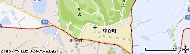 兵庫県小野市中谷町638周辺の地図