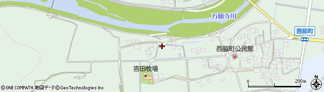 兵庫県小野市西脇町171周辺の地図