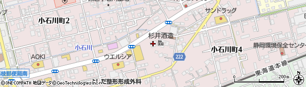 ジーンズショップＯＳＡＤＡ　藤枝ついじ店周辺の地図