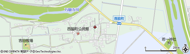 兵庫県小野市西脇町282周辺の地図