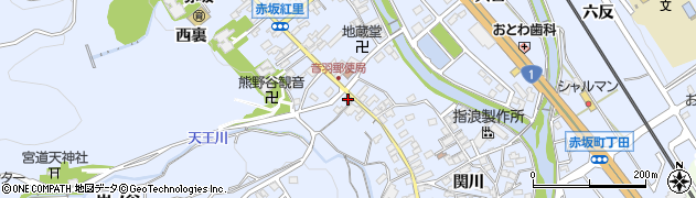 愛知県豊川市赤坂町紅里96周辺の地図